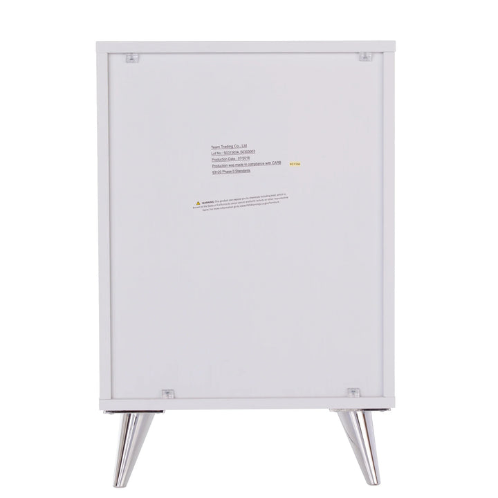 Owen Midcentury Modern Storage Nightstand - AmericanHomeFurniture