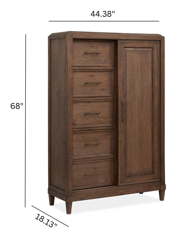Groveland Park Antique Coffee Door Chest - B6532-13