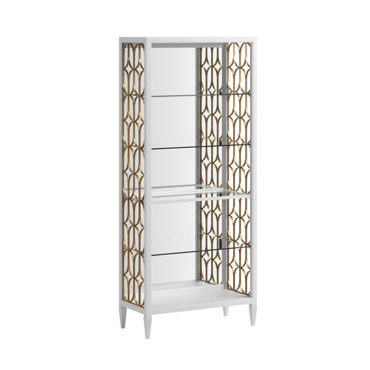 Eave Etagere/Bookcase-Uplifting White
