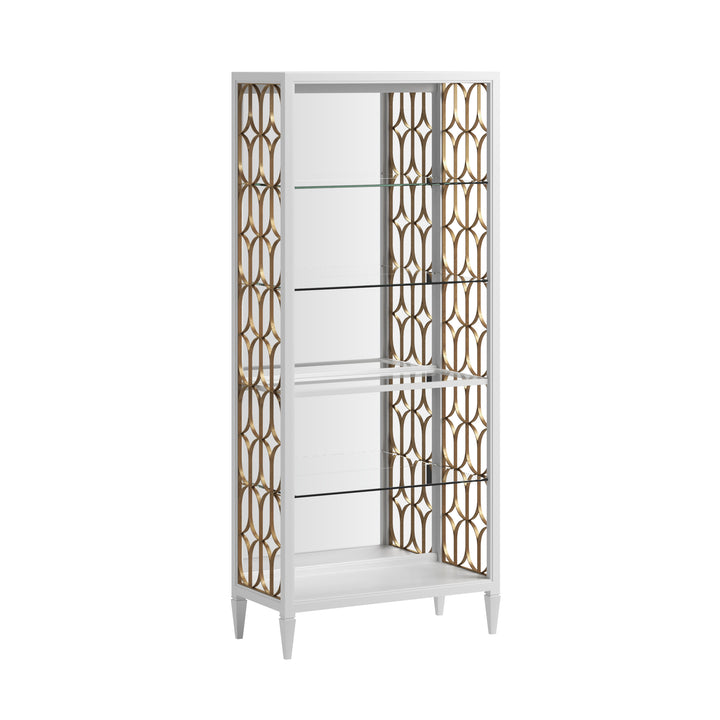 Eave Etagere/Bookcase-Uplifting White