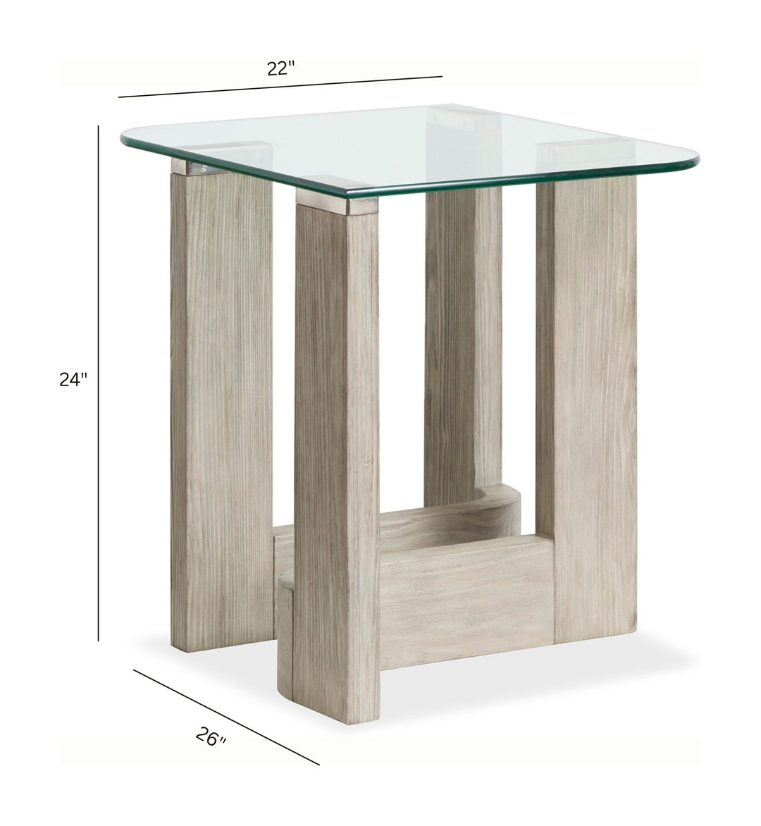 Bartlett Smokey Pine Rectangular End Table - T5929-03