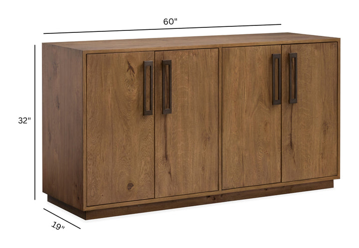 Marcel Harvest Brown Buffet - D6378-14