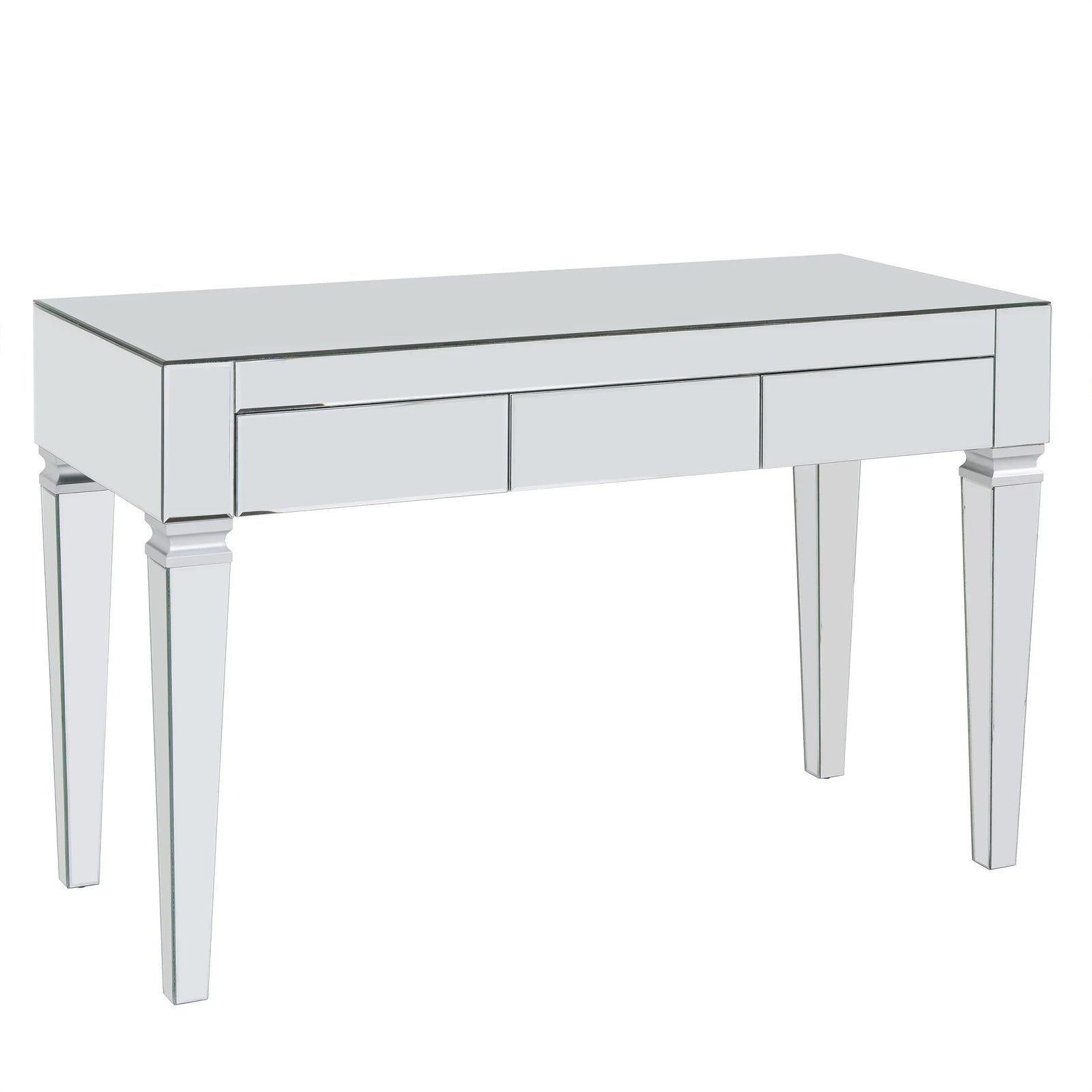 SEI Furniture Darien Mirrored Desk - Glam - Silver DESKS