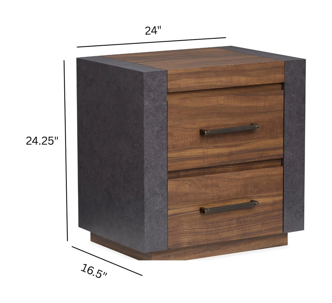Jensen Tavern Brown Drawer Nightstand - B6306-01