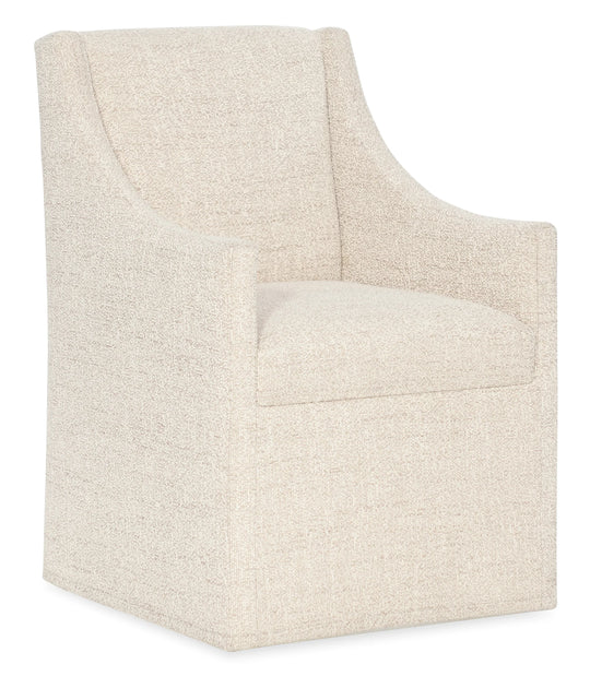 Hooker Furniture - Eleana Castered Arm Chair - Set of 2 - 7252-75800-405 | American Home Furniture