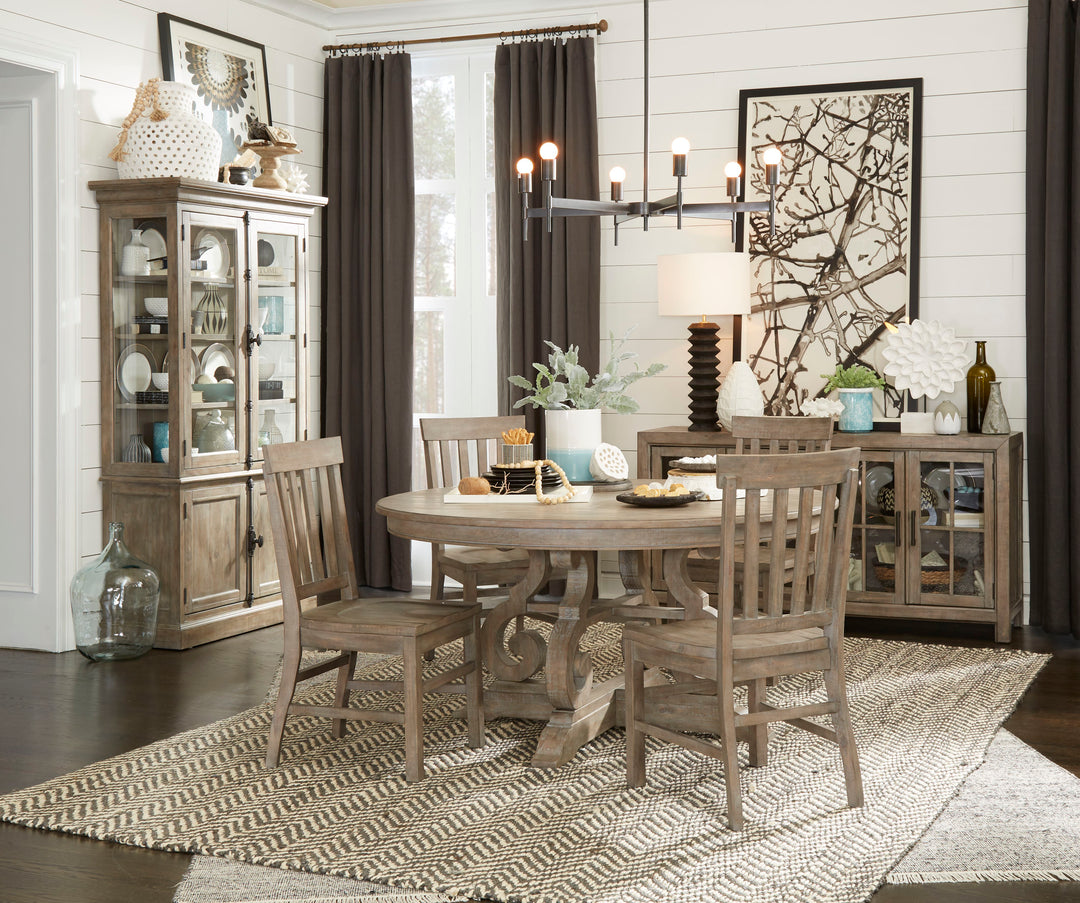 Tinley Park Dove Tail Grey Server - D4646-15