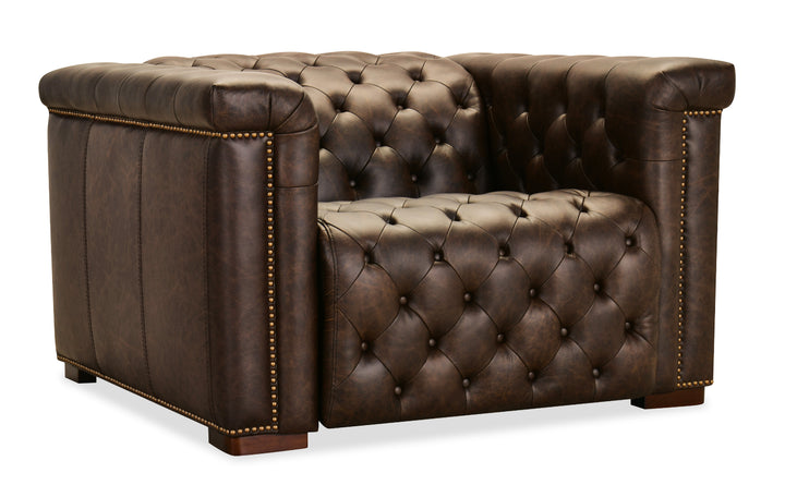 43.00"D x 47.75"W x 28.75"H/Brown