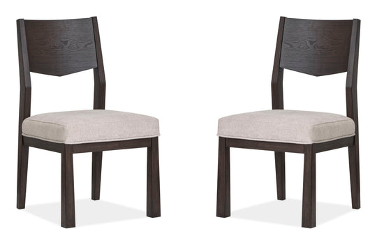 Tauren Coffee Bean Side Chair - Set of 2 - D6434-62