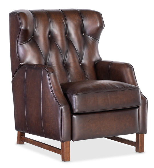 American Home Furniture Hooker Furniture Henderson Press Back Recliner