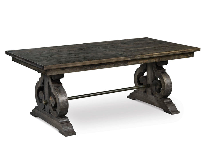 Bellamy Peppercorn Extendable Rectangular Dining Table - D2491-20