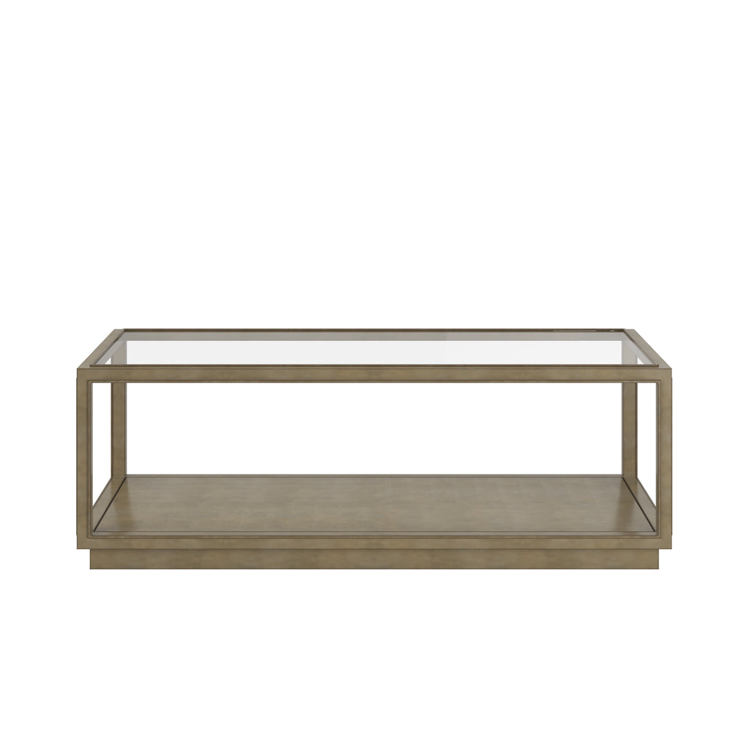 Glaze Rec Cktl Table-Quartz
