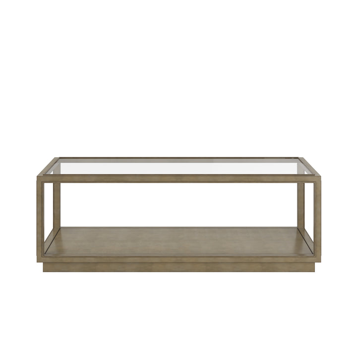 Glaze Rec Cktl Table-Quartz