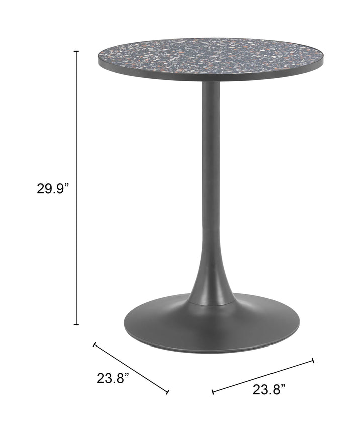 Bite Bistro Table Black - AmericanHomeFurniture