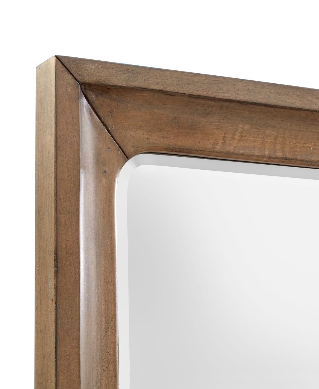 Lindon Belgian Wheat And Coffee Bean Double Drawer Dresser With Landscape Mirror - B5570-2240