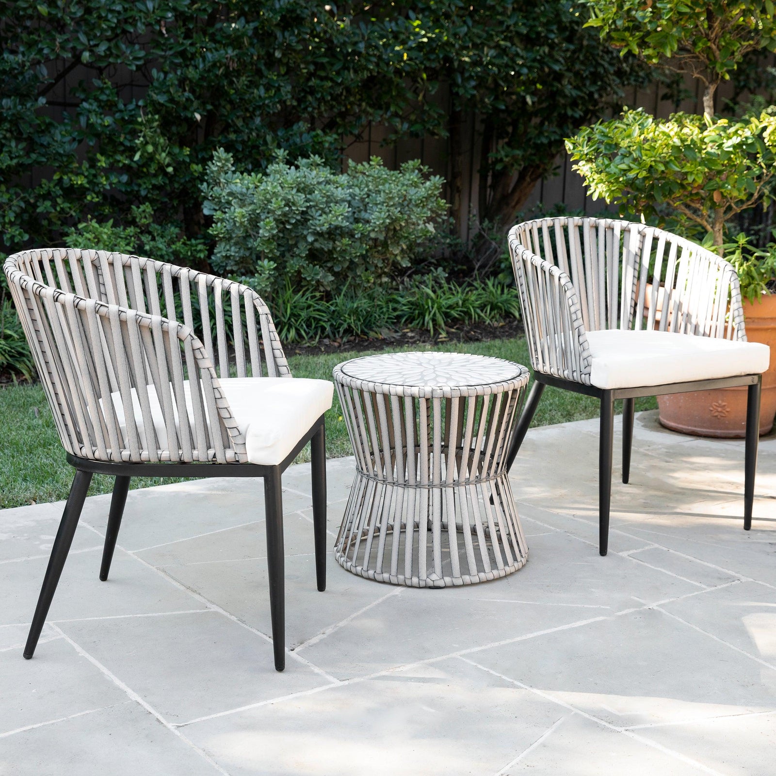 SEI Furniture Melilani Outdoor Collection – 3pc Set OUTDOOR CONVERSATION SETS