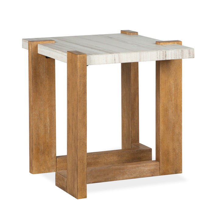 Carrington Honey Wheat Rectangular End Table - T5930-03