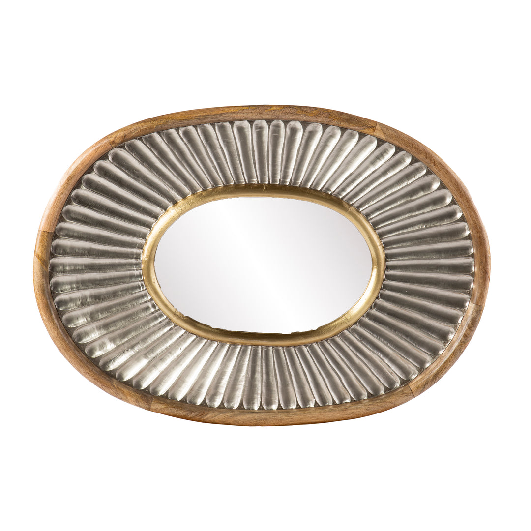 American Home Furniture | SEI Furniture - Froxley Oval Decorative Mirror