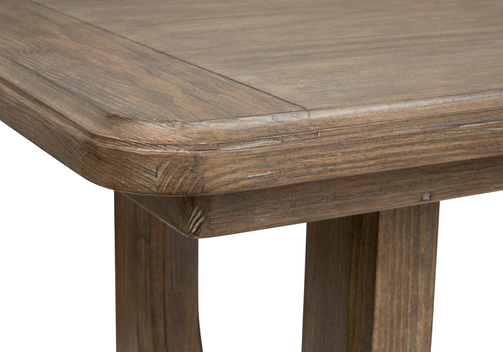Westbourne Dark Umber Extendable Trestle Dining Table - D5888-21