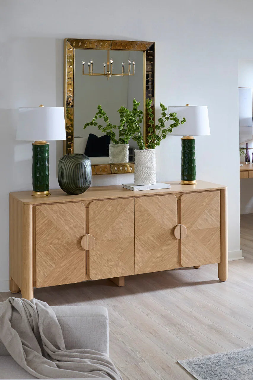 Villa and House Nolan 4-Door Cabinet SIDEBOARDS + CREDENZAS