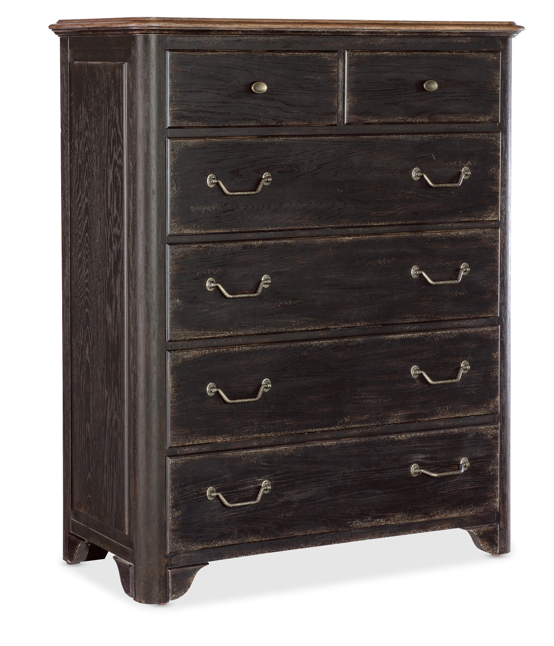 American Home Furniture | Hooker Furniture - Americana Six-Drawer Chest 1 - Molasses