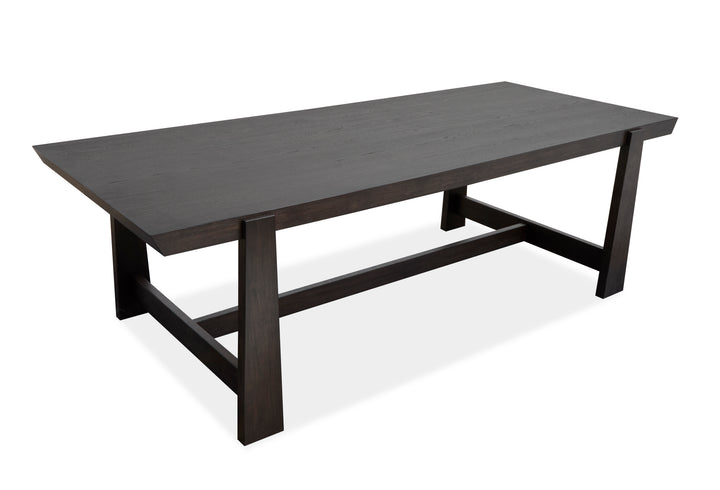 Tauren Coffee Bean Trestle Dining Table - D6434-21