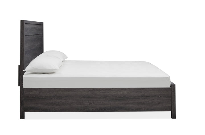 Merrifield Raisin Black King Panel Storage Bed - B6308-64A