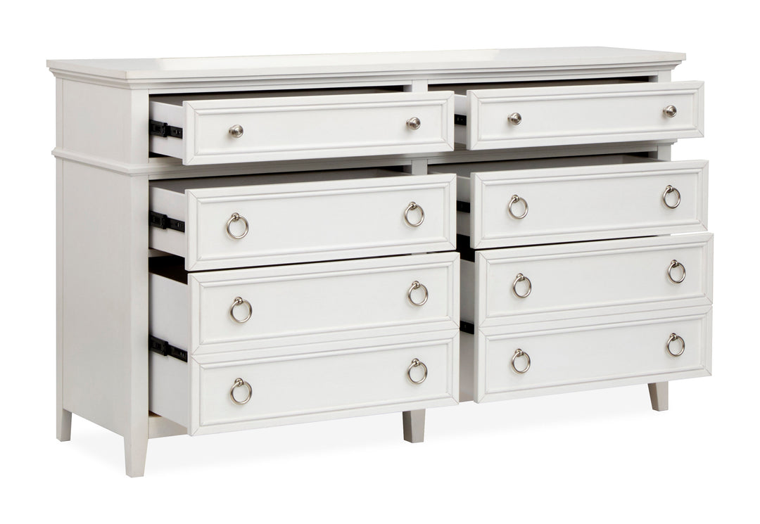 Juniper Hill Whisper White Double Drawer Dresser - B6478-22