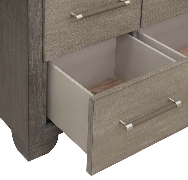 Anderson Park Moose Trail And Frontier Brown 9 Drawer Dresser - P402100
