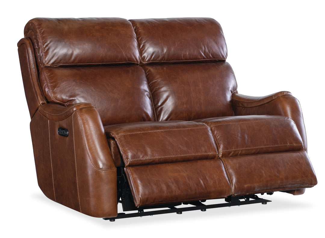 American Home Furniture | Hooker Furniture - Harlan Zero Gravity Power Loveseat w/Power Headrest