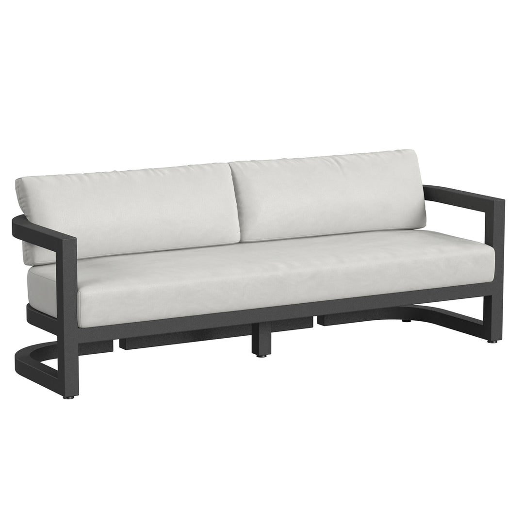 Malibu Sofa in Cast Silver, No Welt