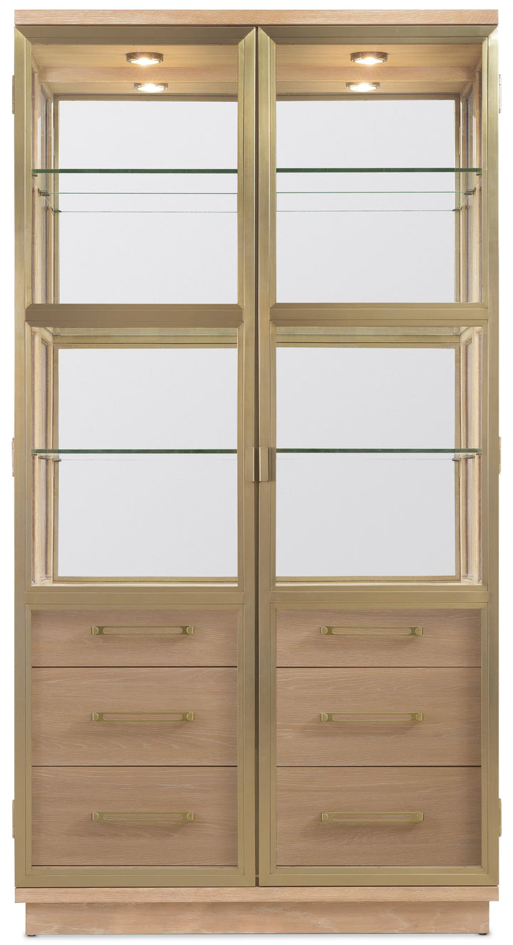 American Home Furniture Hooker Furniture Banyon Bay Display Cabinet