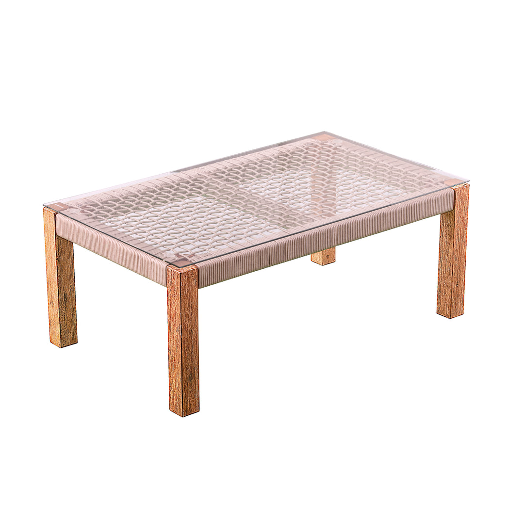 American Home Furniture | SEI Furniture - Brendina Outdoor Glass-Top Cocktail Table