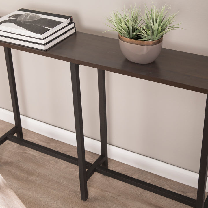 American Home Furniture | SEI Furniture - Hendry Long Narrow Console Table