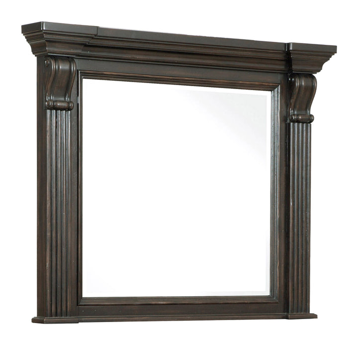 Caldwell Smoked Molasses 11 Drawer Dresser With Mirror - P012-BR-K7