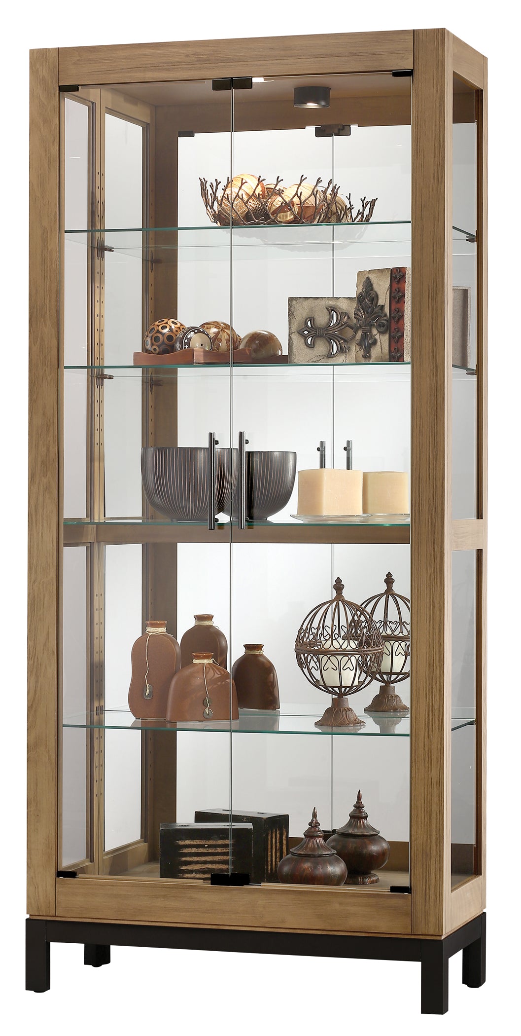 American Home Furniture | Howard Miller - Quinn Curio Cabinet