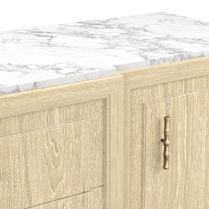 Eave Credenza w/stone top