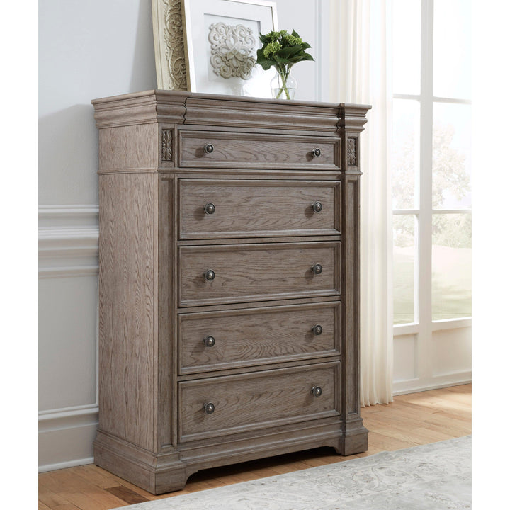 Kingsbury 6 Drawer Dresser - AmericanHomeFurniture