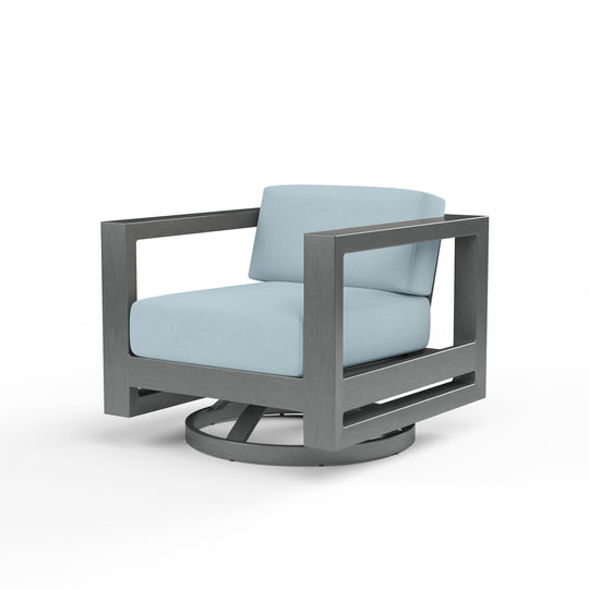 Redondo Swivel Club in Canvas Skyline, No Welt