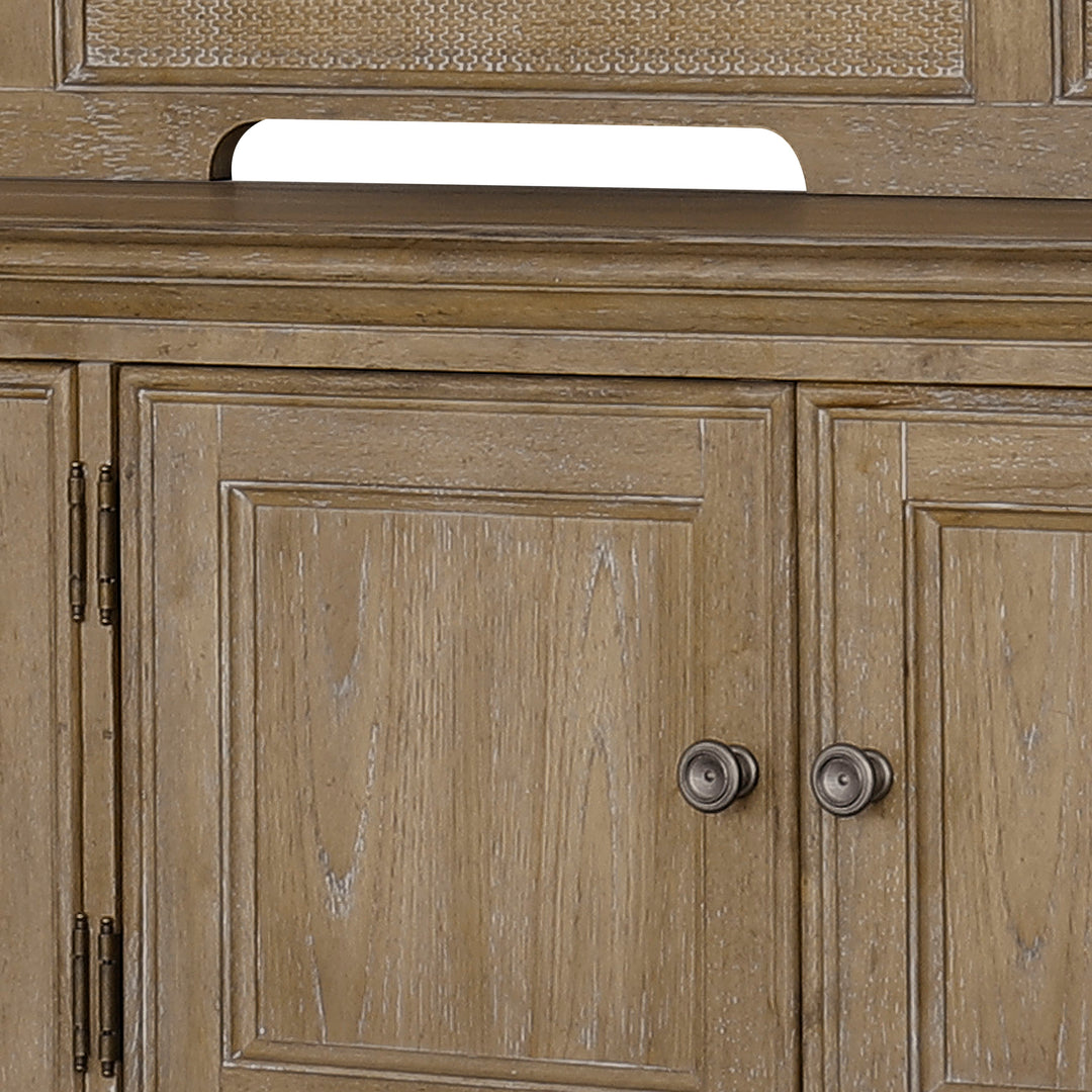 Weston Hills Flax Seed Sideboard And Hutch - P293-DR-K5