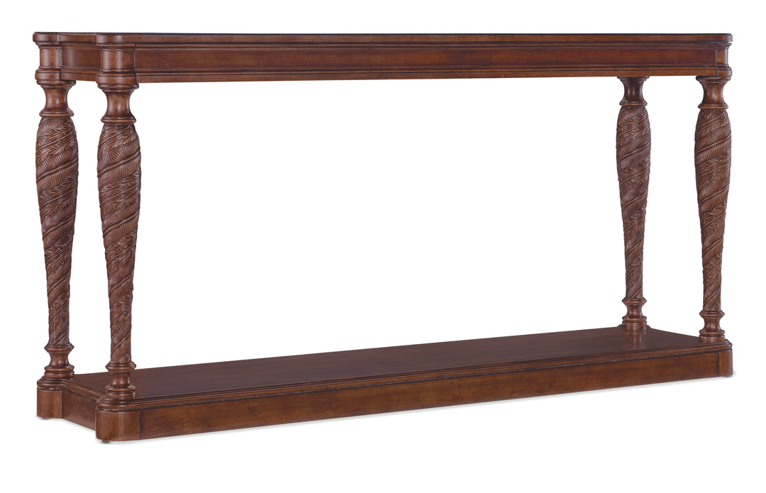 16.00"D x 64.00"W x 32.00"H/Dark Wood