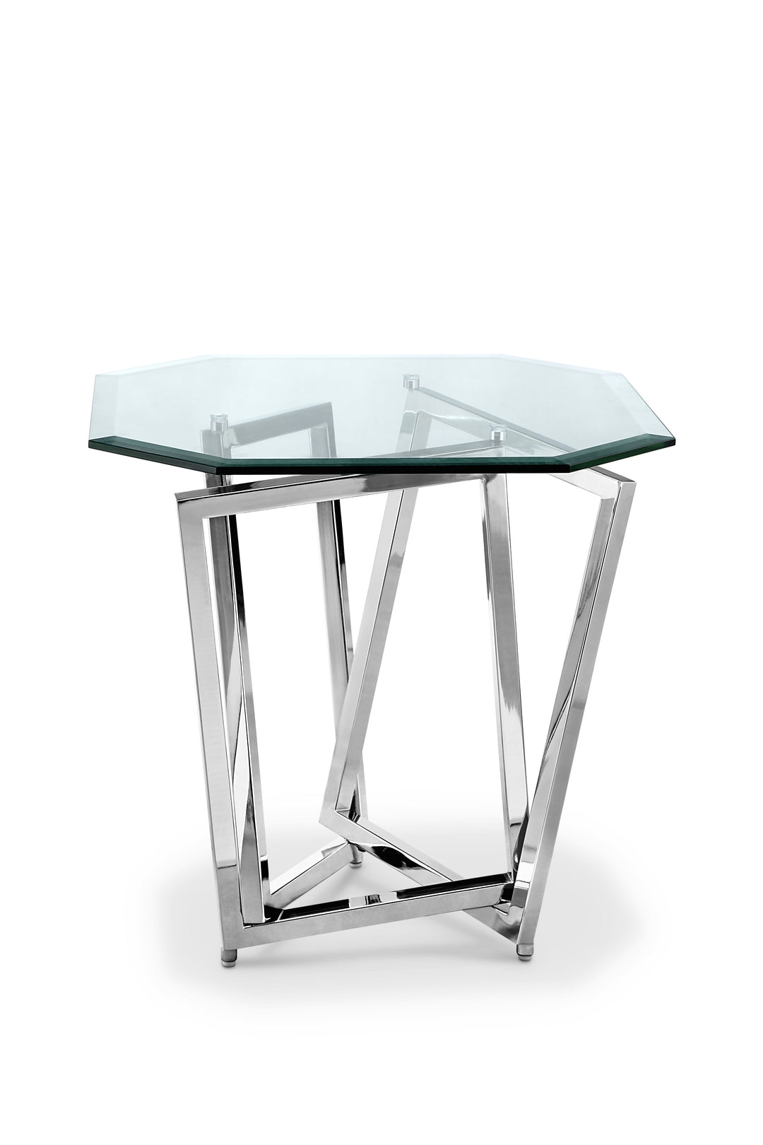 Lenox Square Acadia White Octagonal End Table - T3790-09