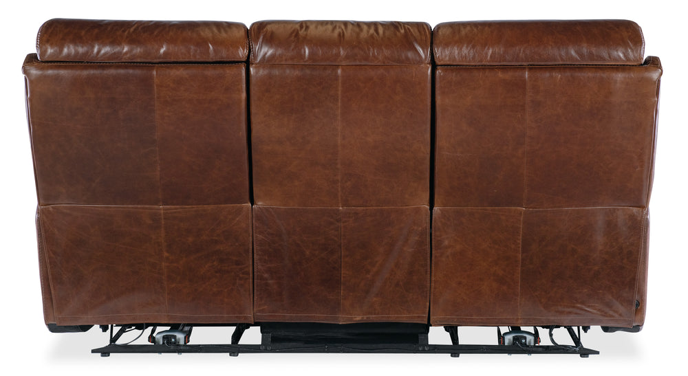 American Home Furniture | Hooker Furniture - Harlan Zero Gravity Power Sofa w/Power Headrest