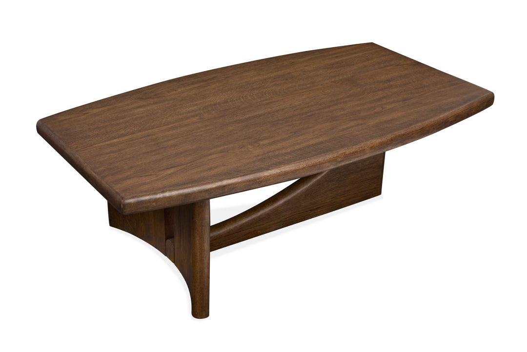 Phoebe Sienna Brown Rectangular Cocktail Table - T6385-43