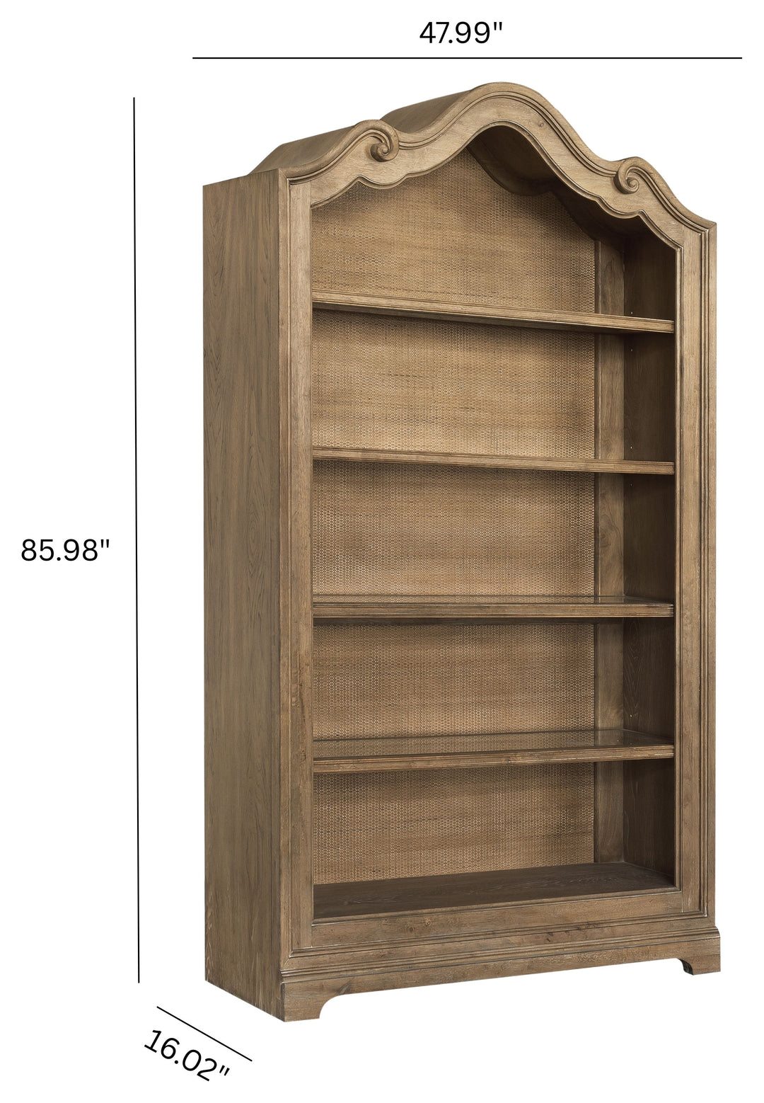 Weston Hills Flax Seed Bookcase - P293600