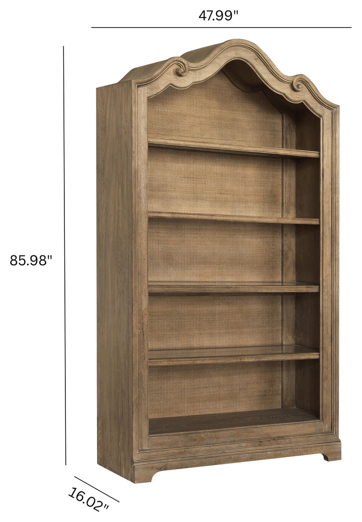 Weston Hills Flax Seed Bookcase - P293600
