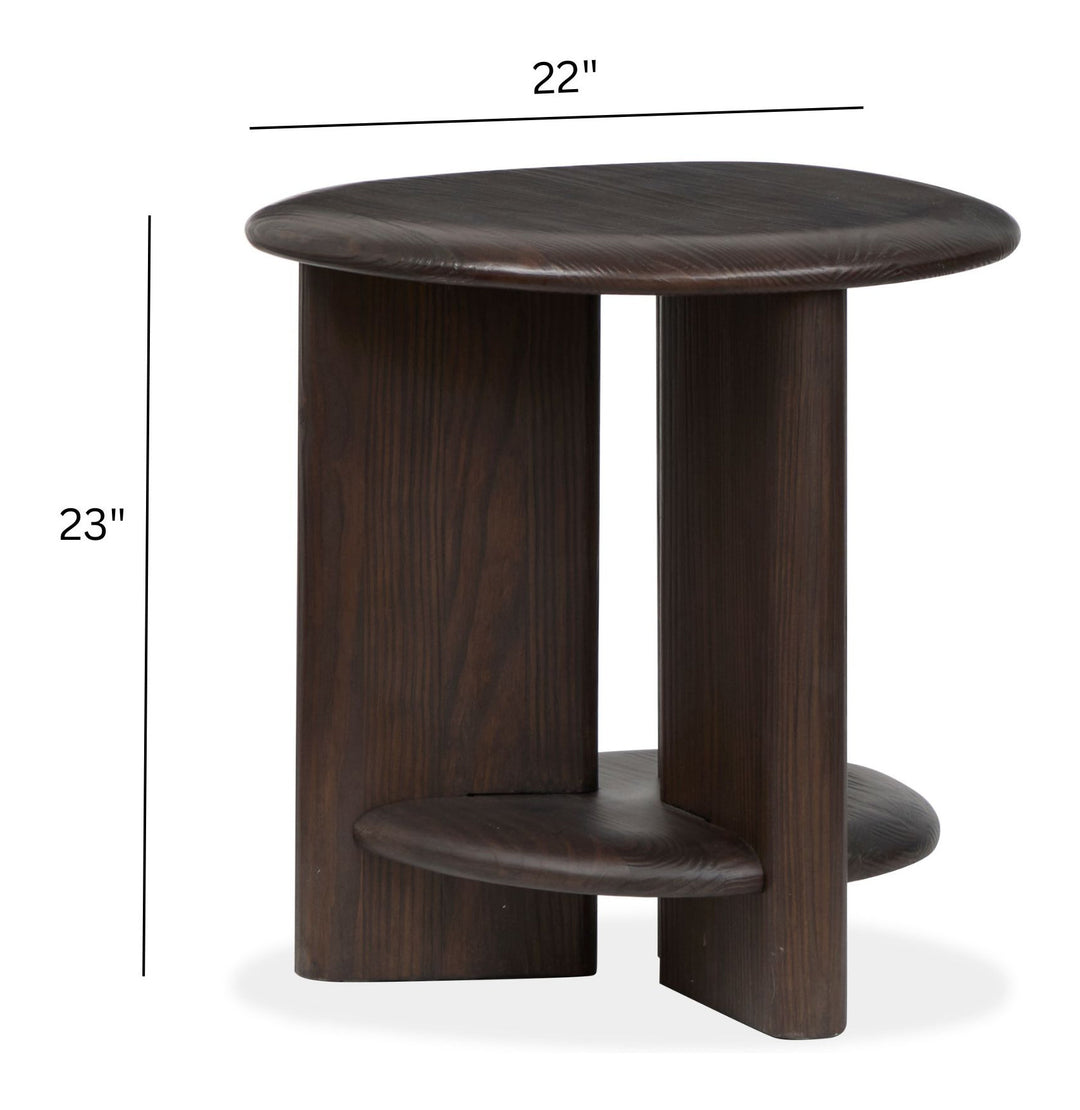 Upton Coffee Bean Shaped End Table - T6541-22