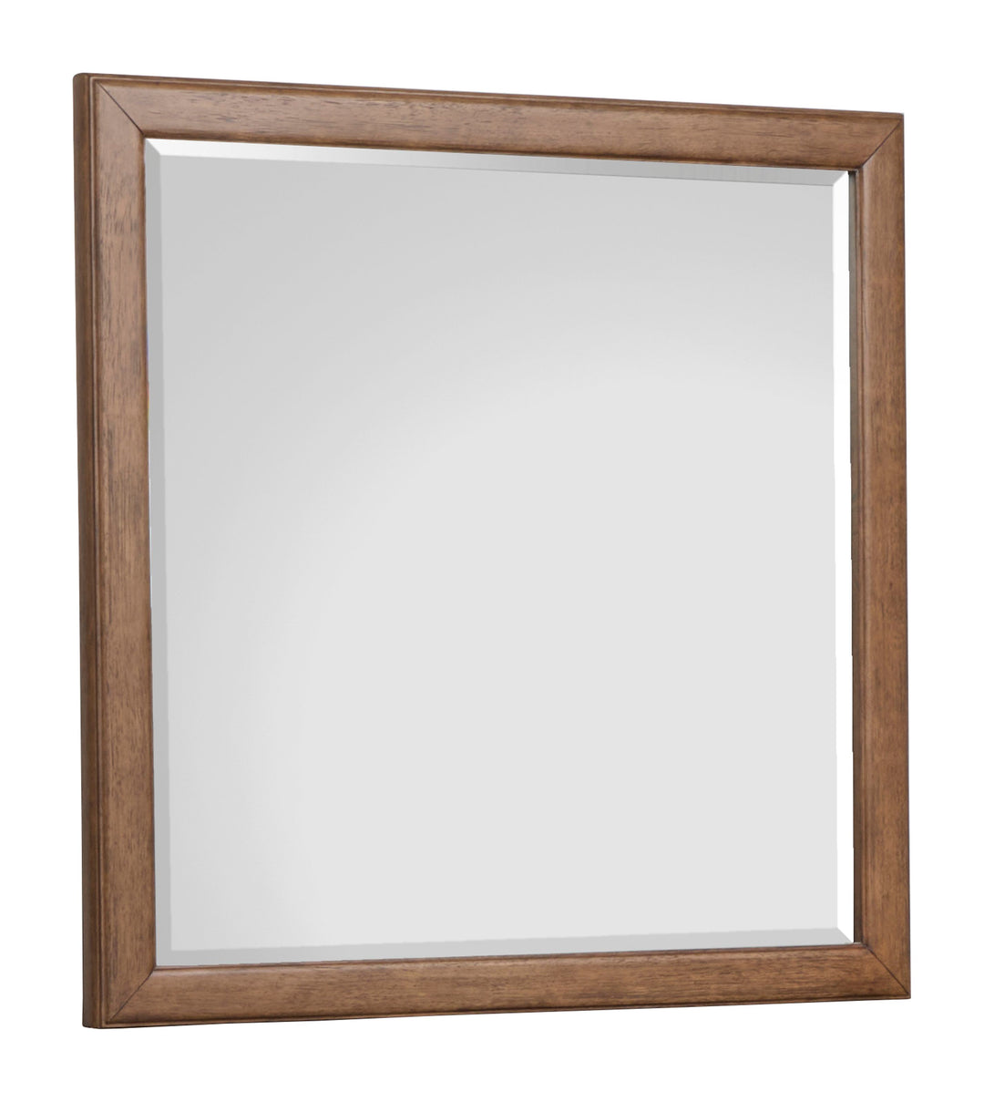 Ridgefield Russet Double Drawer Dresser With Landscape Mirror - B6436-2240