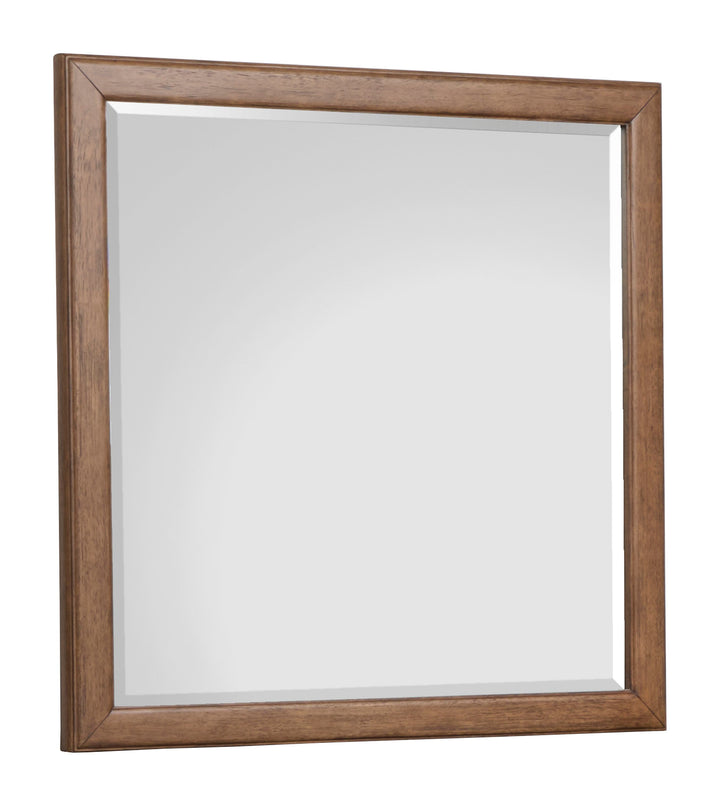 Ridgefield Russet Double Drawer Dresser With Landscape Mirror - B6436-2240
