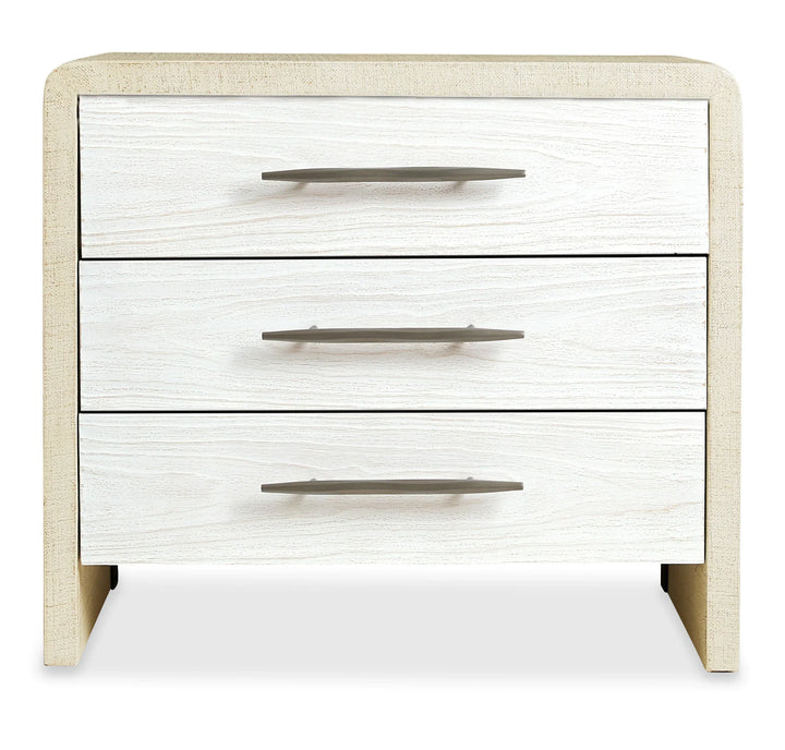 American Home Furniture Hooker Furniture Cascade Three-Drawer Nightstand
