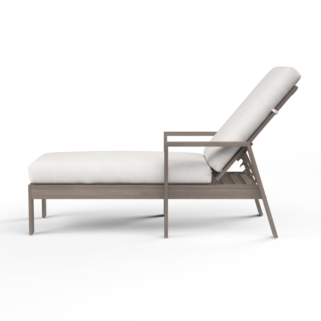 American Home Furniture | Sunset West - Laguna Chaise Lounge in Canvas Flax, No Welt